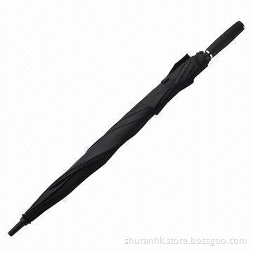 Golf Umbrella, Colorful, with Plastic/Metal Tips